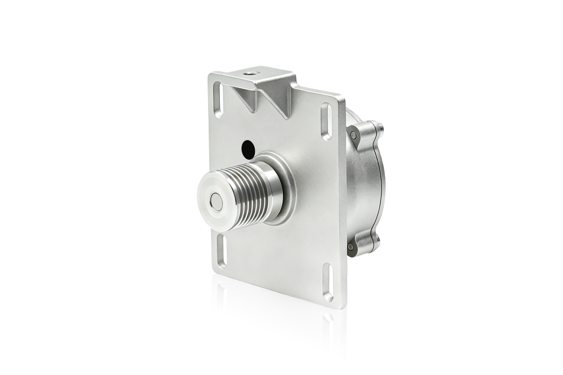 ST6120 generator with a silver mounting plate, company product photo
